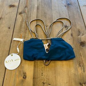 KOA Figi Bare Bikini Top Size Small NWT
